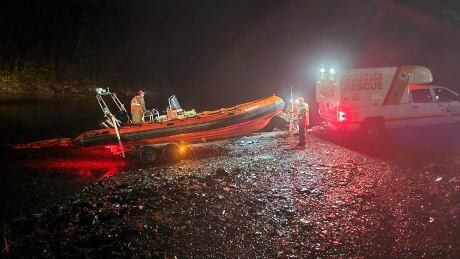 Rescue teams have been searching for the missing boaters since Sunday night. Exploits Search and Rescue