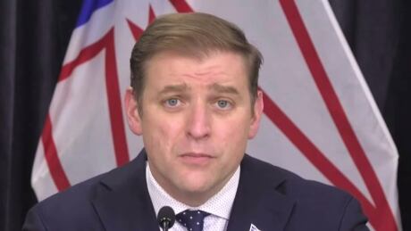 Premier Andrew Furey says it's premature to set a timeline on when roads damaged by the rainstorm affecting southwestern Newfoundland could be repaired as the full extent of damage is unknown. Andrew Furey