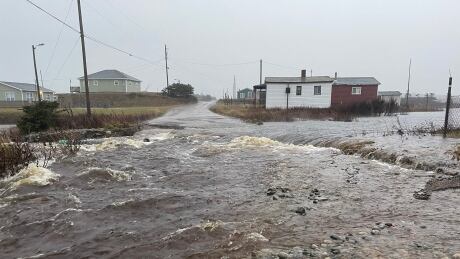 A severe rain storm caused damage throughout the southwest area of Newfoundland. N.L. rain storm