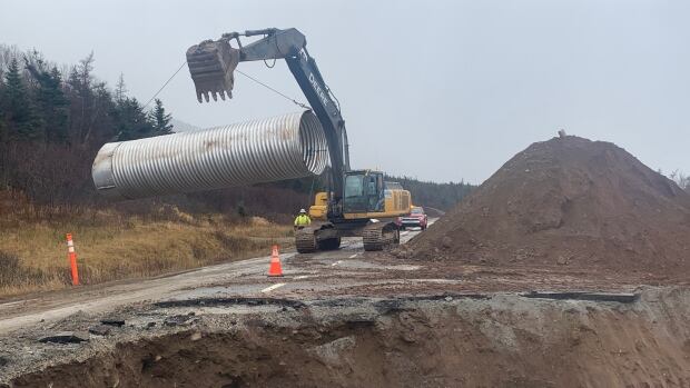 1 lane of section of TCH near Port aux Basques set to reopen Wednesday