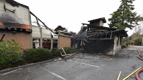 Police say the fire in the two-storey commercial medical-dental building was reported at about 4 a.m. on Jan. 1, 2020. It was home to two dental practices and a music school. Delta arson fire