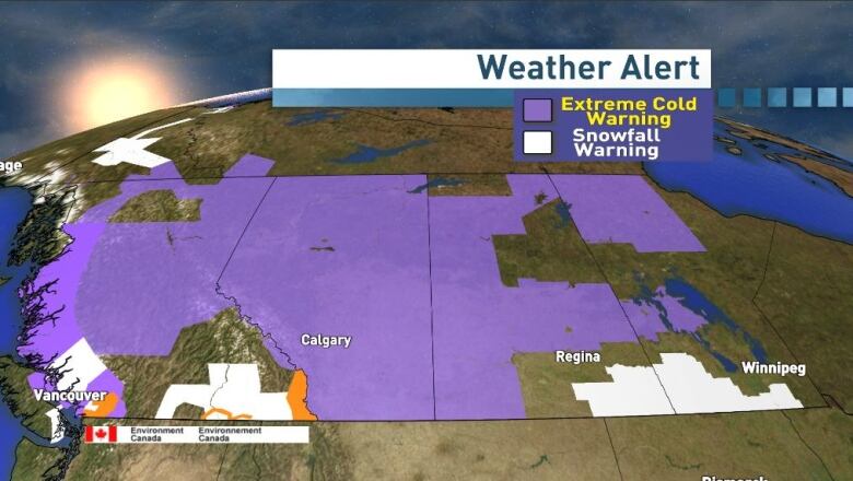 Extreme cold warnings issued for areas across Saskatchewan