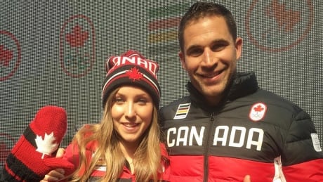 Curing Canada announced Rachel Homan and John Morris, seen above, as the country's mixed doubles team for the 2022 Winter Olympics in Beijing. homan-morris-mixed-curling-doubles-beijing