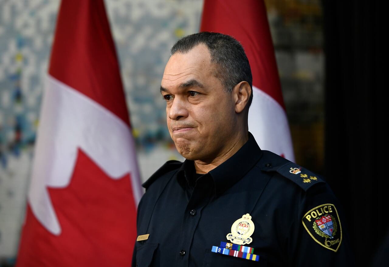 Peter Sloly Resigns As Ottawa S Police Chief Says Force Now Better Positioned To End This Occupation Cbc News