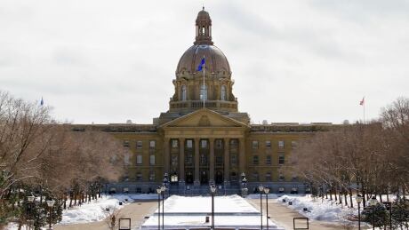 Alberta Legislature and Federal Public Buliding