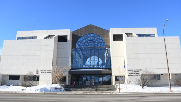 Rights group alleges Whitehorse's civility policy violates free speech in legal petition; The courthouse in Whitehorse as seen from Second Avenue\.