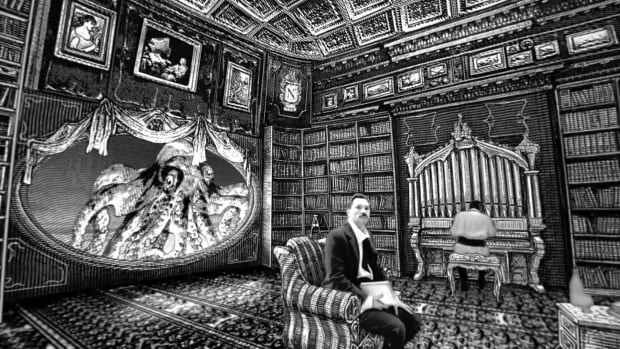 Mythical libraries and VR immersive art collide in new exhibit by Robert Lepage