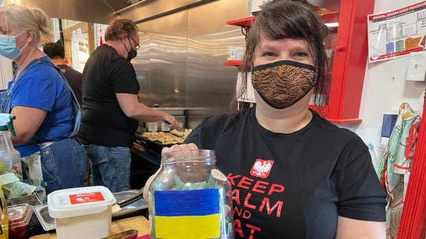 Perogies for peace: Island woman raises money for Ukraine with potato dish