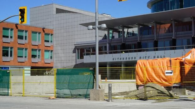 Refurbished city hall square to re-open in June