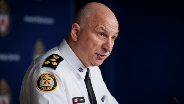 Toronto police chief apologizes to Black, Indigenous communities as new data on use of force released