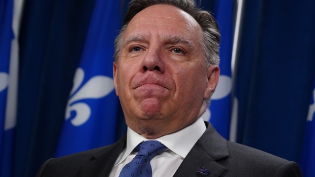 Despite warnings, CAQ moves forward with 3rd link project for Quebec City's 'economic security'; Quebec Premier François Legault at the National Assembly in Quebec City\.