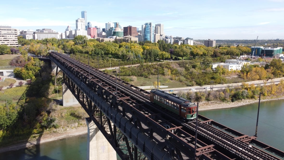 Work on the High Level Bridge could include building a new multi-use path on the upper deck where currently streetcars run between downtown and Old Strathcona.