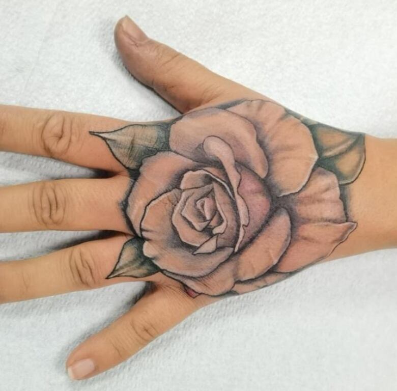 Colourful dose and flower half sleeve tattoo and shoulder. Edmonton tattoo  artist. Rose, mertle and berries. | Tattoos, Edmonton tattoo, Tattoo artists