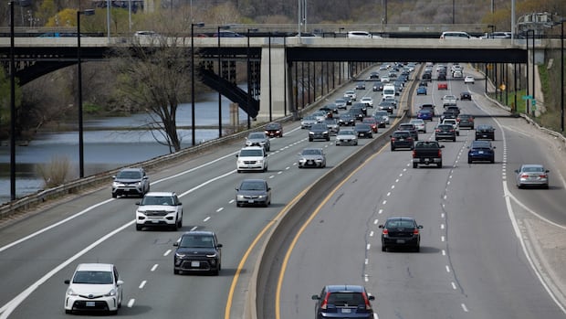 The DVP was closed Saturday, according to Google Maps. Only it wasn't | CBC News