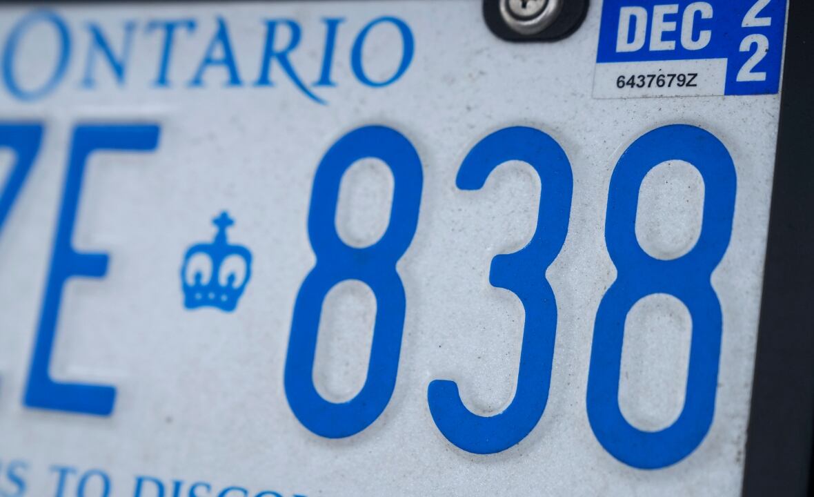 This woman's Ontario licence sticker rebate cheque didn't clear. And