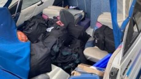 A boat carrying 28 dufflebags filled with 539 packages of methamphetamine was stopped near the U.S.-Canada border on Wednesday, according to U.S. officials. A man from Alberta was subsequently arrested. meth boat san juan islands