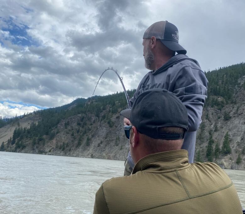 B.C. buddies catch 300-kg sturgeon on their 1st time out, then promptly let  it go