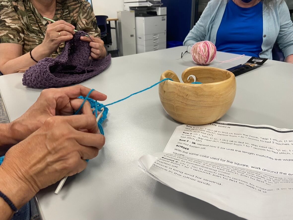 'Knit Happens' group offers knitters a space to share skills in a