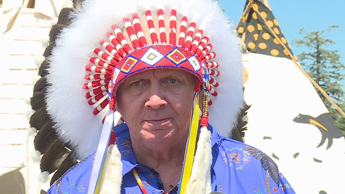 Chief Roy Whitney of the Tsuut'ina Nation says this year's powwow is important to bring people together again after the pandemic caused so much isolation.