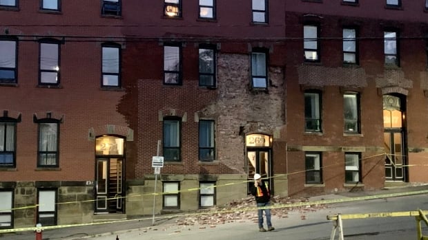 12 tenants displaced after bricks fall from building in Saint John