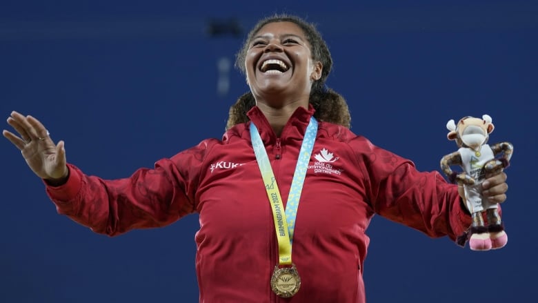 Canadian hammer thrower Camryn Rogers wins gold at Commonwealth Games