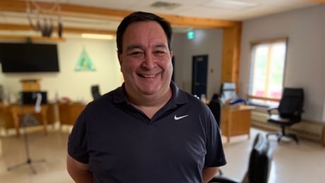 Miawpukek manager Rod Jeddore said the town is creating a forest break to prevent forest fires. Rod Jeddore