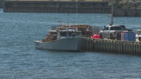 Lennox Island treaty fishers began their first foray into the fall lobster fishery Thursday. They will fish out of Borden. Lennox Island boats in Borden