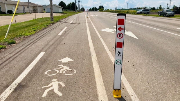 'We're on the right path' for active transportation, says P.E.I. advocacy group; The City of Summerside says it choose Greenwood Drive for a bike lane because it wanted to provide a safe route to Credit Union Place and the boardwalk\.