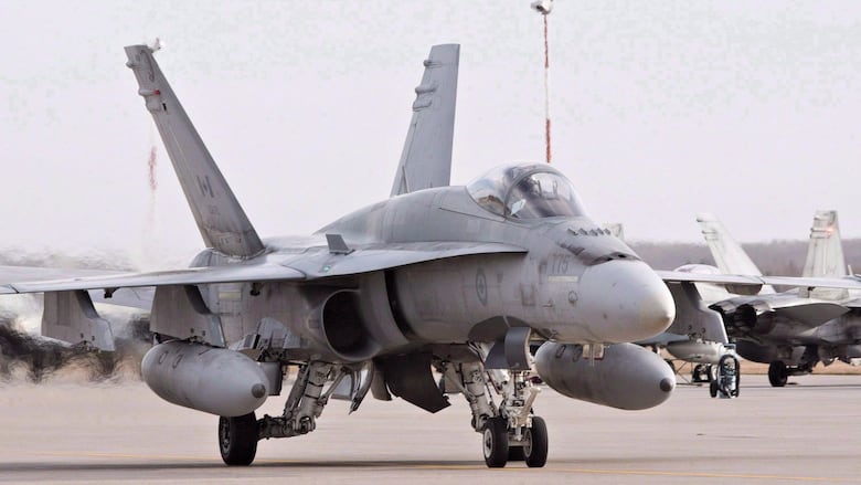 CF-18 Hornet at the CFB Cold Lake