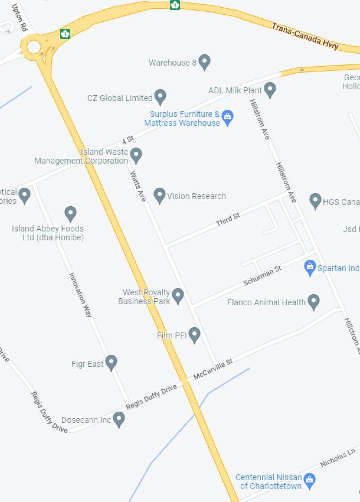 Province installs crosswalks on Charlottetown's Upton Road amid