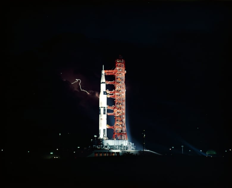 Lightning Towers Stand Tall at NASA Kennedy's Launch Pad 39B - NASA