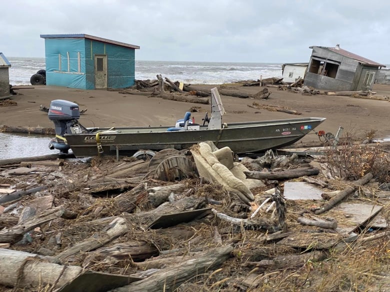 'Just a lot of destruction' Cleanup begins in Nome, Alaska, after