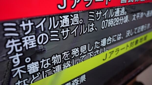 North Korea fires ballistic missile over Japan, prompting evacuation alert for some North Korea fires ballistic missile over Japan, prompting evacuation alert for some