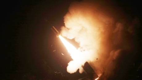 In this handout image released by the South Korean Defence Ministry, an Army Tactical Missile System (ATACMS) is fired during a joint training between the United States and South Korea, on Wednesday at an undisclosed location. The South Korean and U.S. militaries fired a volley of missiles, but one apparently failed to launch. 1430567925