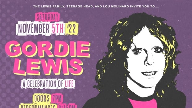 Celebration of life for Hamilton musician Gord Lewis set for Nov. 5 at FirstOntario Centre