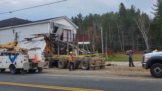 A logging truck smashed through their building. Now they're struggling to rebuild their lives