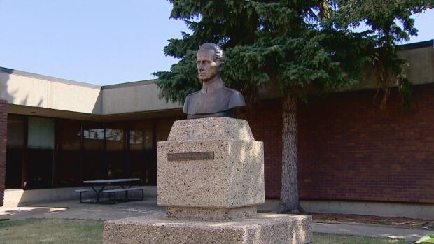 Alberta journalist charged with mischief in vandalism of controversial statue