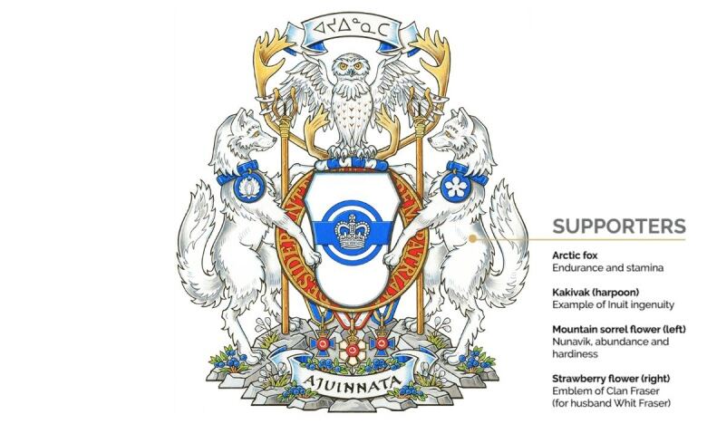 Gov. Gen. Mary Simon unveils a highly personal coat of arms