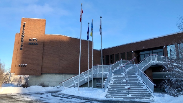 Yellowknife's options to discipline councillors too limited, says woman behind complaint; Both sides have agreed to continue mediator-led negotiations on Monday and Tuesday\. If a deal is not reached unionized City employees will strike Wednesday, the City of Yellowknife says\.