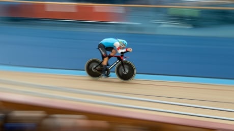 Canada's Mathias Guillemette, seen during the Commonwealth Games connected July 30, finished runner-up successful the men's elimination contention behind Great Britain's Oliver Wood on Saturday astatine the 3rd circular of the UCI Track Champions League in Saint-Quentin-en-Yvelines, France. 1411825288