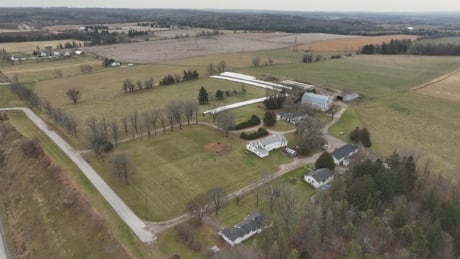 King Township Greenbelt farmland drone