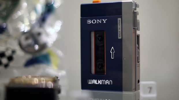 You can thank your old Sony Walkman for ushering in the era of portable entertainment; LONDON, ENGLAND - NOVEMBER 02:  A 1980 Sony Walkman 'Stowaway TPS-L2' is pictured during a press preview for the Victoria and Albert Museum's new Toshiba Gallery of Japanese Art on November 2, 2015 in London, England. The gallery will officially open on November 4 and features items including a Hello Kitty! rice cooker, toaster and kettle and the first ever portable Sony Walkman.  (Photo by Carl Court/Getty Images)