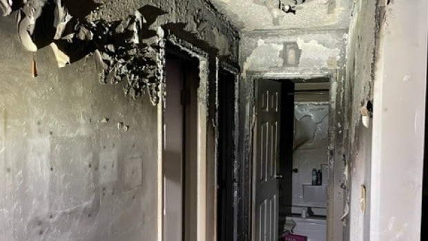 Fire that trapped man inside bedroom was deliberately set: Saskatoon Fire Department; The Saskatoon Fire Department receive a call of a fire in a suite trapping a man in a bedroom on the ground floor in the Lakeview neighbourhood on Sunday morning.