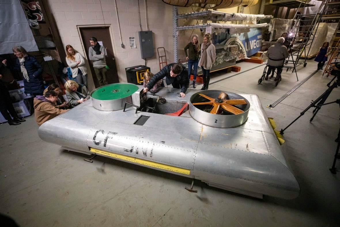 B.C. man reunites with the Space Age hovercraft he built in the 1960s ...