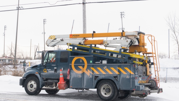 Power largely restored after outage during deep freeze in Montreal; Hydro-Québec is working to restore power to around 70,000 Quebecers, following a winter storm in the region\.