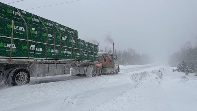 Many N.B. roads icy, snow-covered as more freezing rain on the way 
