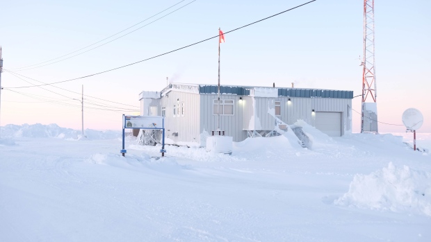 Former Nunavut RCMP detachment commander found not guilty of assault; The RCMP station in Sanirajak, Nunavut, in March of 2022\. 