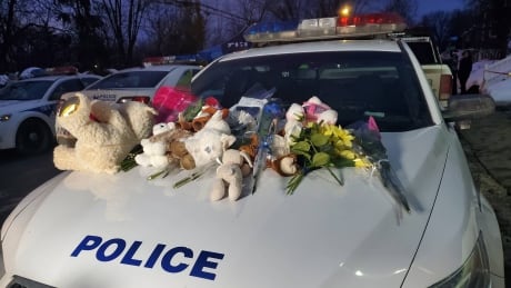 police cruiser daycare crash