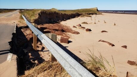 Damaged Road Covehead