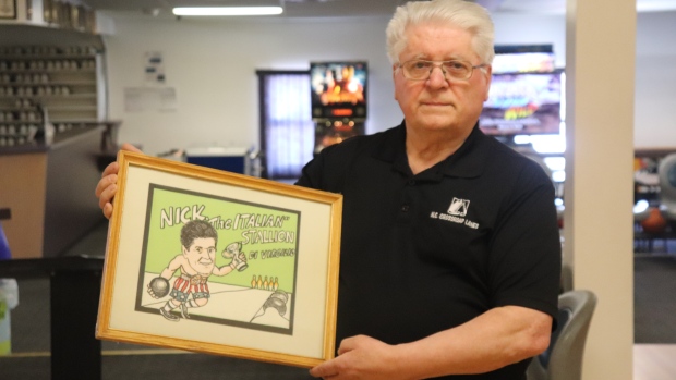 Thompson's own 'Italian Stallion' enters Canadian 5-pin bowling hall of fame; Nick DiVirgilio, owner of NC Crossroad Lanes in Thompson, is being inducted into the Canadian 5 Pin Bowlers' Association Hall of Fame for his accomplishments in the sport\.